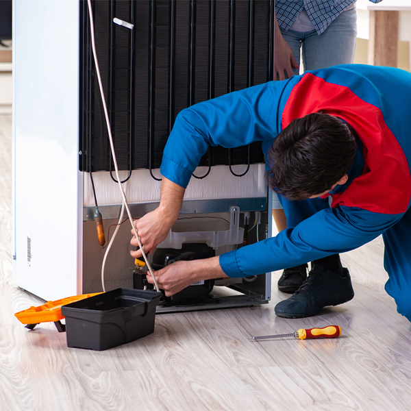 how much do you charge for refrigerator repair services in West Harrison IN